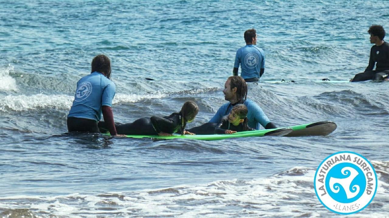 Llanes Surfcamp & Hostel Eksteriør billede