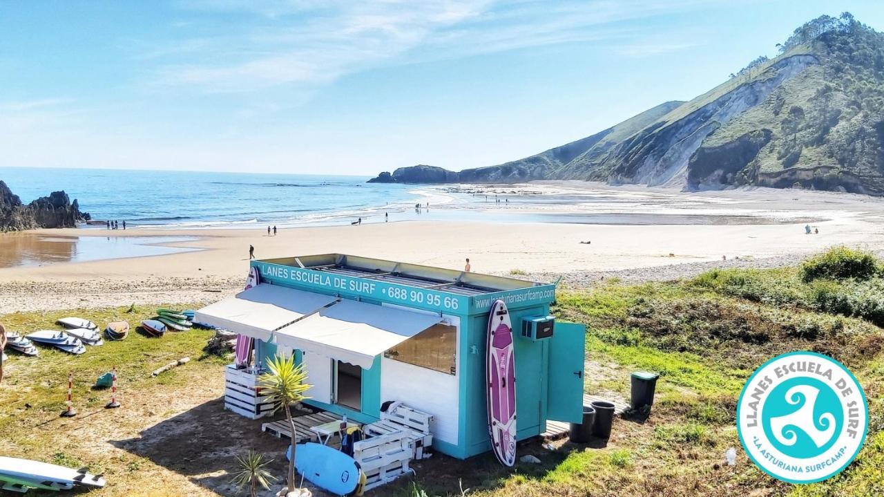 Llanes Surfcamp & Hostel Eksteriør billede